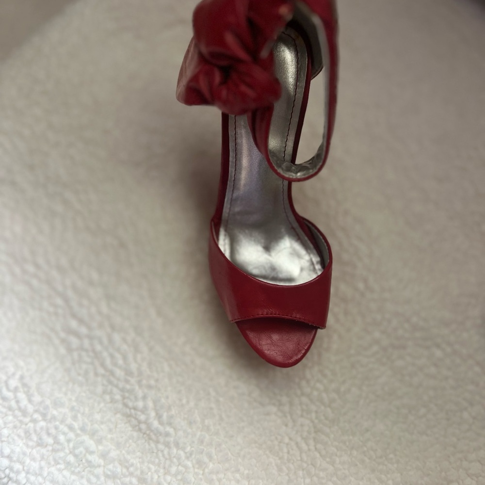 Elegant Red Women's Heels